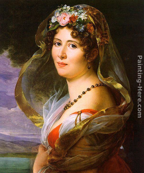 Francois Gerard Portrait of a Lady